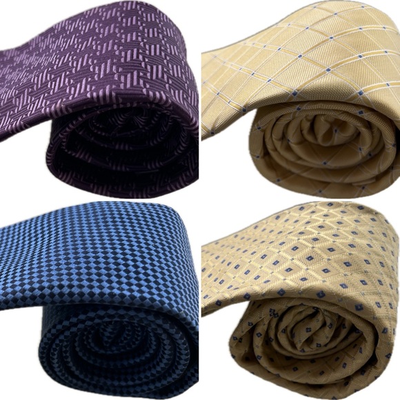 👔4️⃣ Bundle of 4 Nordstrom/ Nordstrom Men’s Shop Neckties/ Neck Ties—Standard - Picture 16 of 17